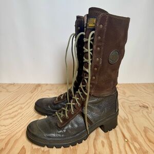 Vɪɴᴛᴀɢᴇ Pᴀʟʟᴀᴅɪᴜᴍ Wᴏᴍᴇɴ's Tᴀʟʟ Lᴇᴀᴛʜᴇʀ Cᴏᴍʙᴀᴛ Bᴏᴏᴛs